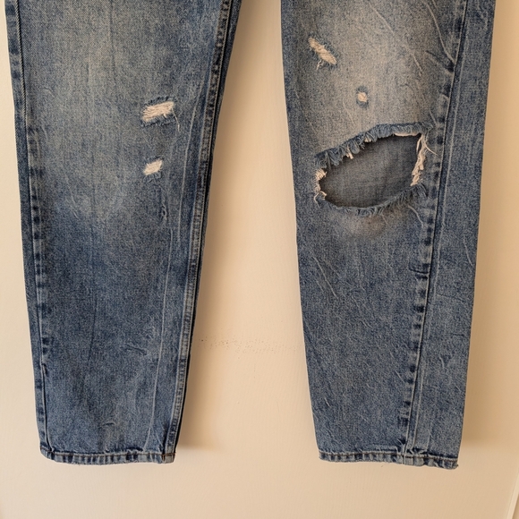 We The Free Womens 26 Dakota Straight Leg Denim Jeans 100% Cotton Classic Boho - Picture 2 of 8